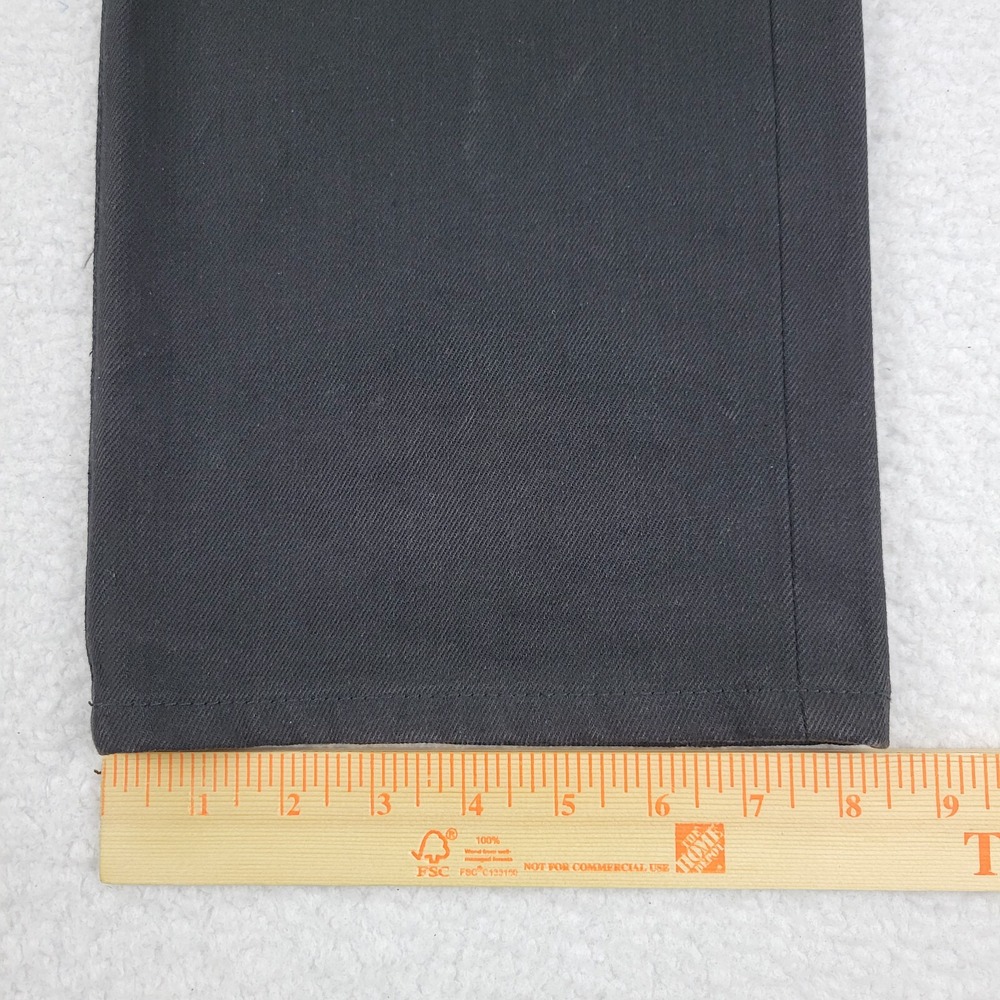 Rocawear Double Thigh Straight Leg Jeans Mens 34 x 33 Black Denim NWOT - Picture 7 of 14